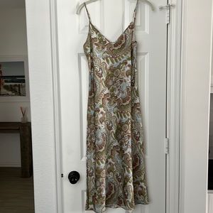 Aritzia Only Midi Slip Dress, size S